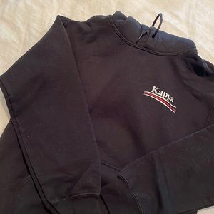 Kappa Balenciaga inspired hooded sweatshirt